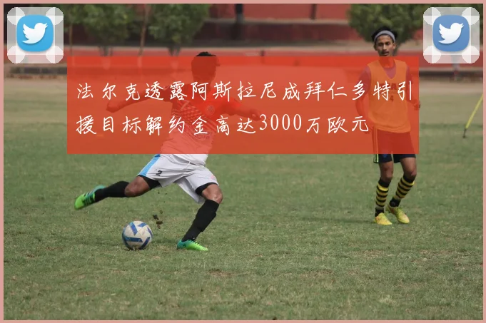 法尔克透露阿斯拉尼成拜仁多特引援目标解约金高达3000万欧元